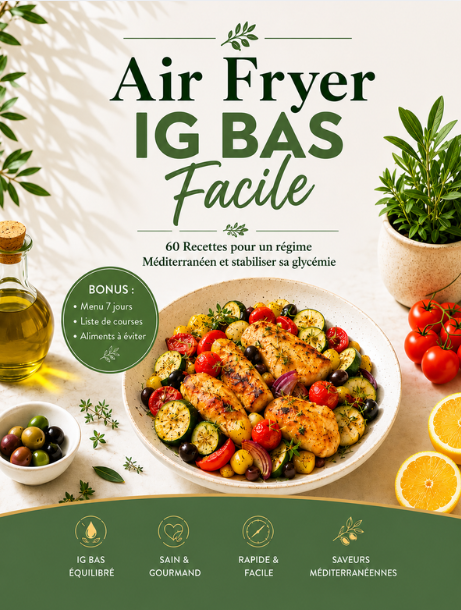 Couverture du livre Air Fryer IG Bas Facile