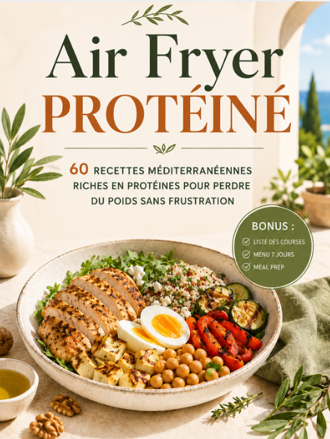 Couverture du livre Air Fryer Protéiné